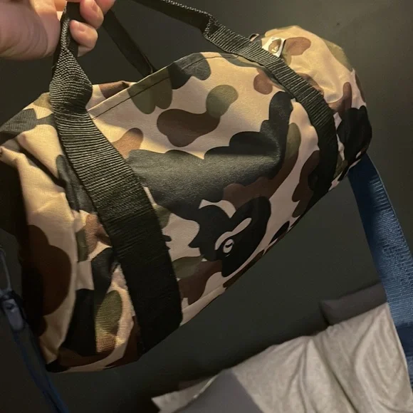 A Bathing Ape Duffle Bag